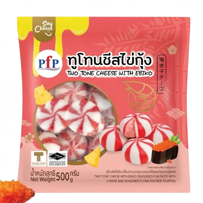 ทูโทนชีสไข่กุ้ง PFP 500 g